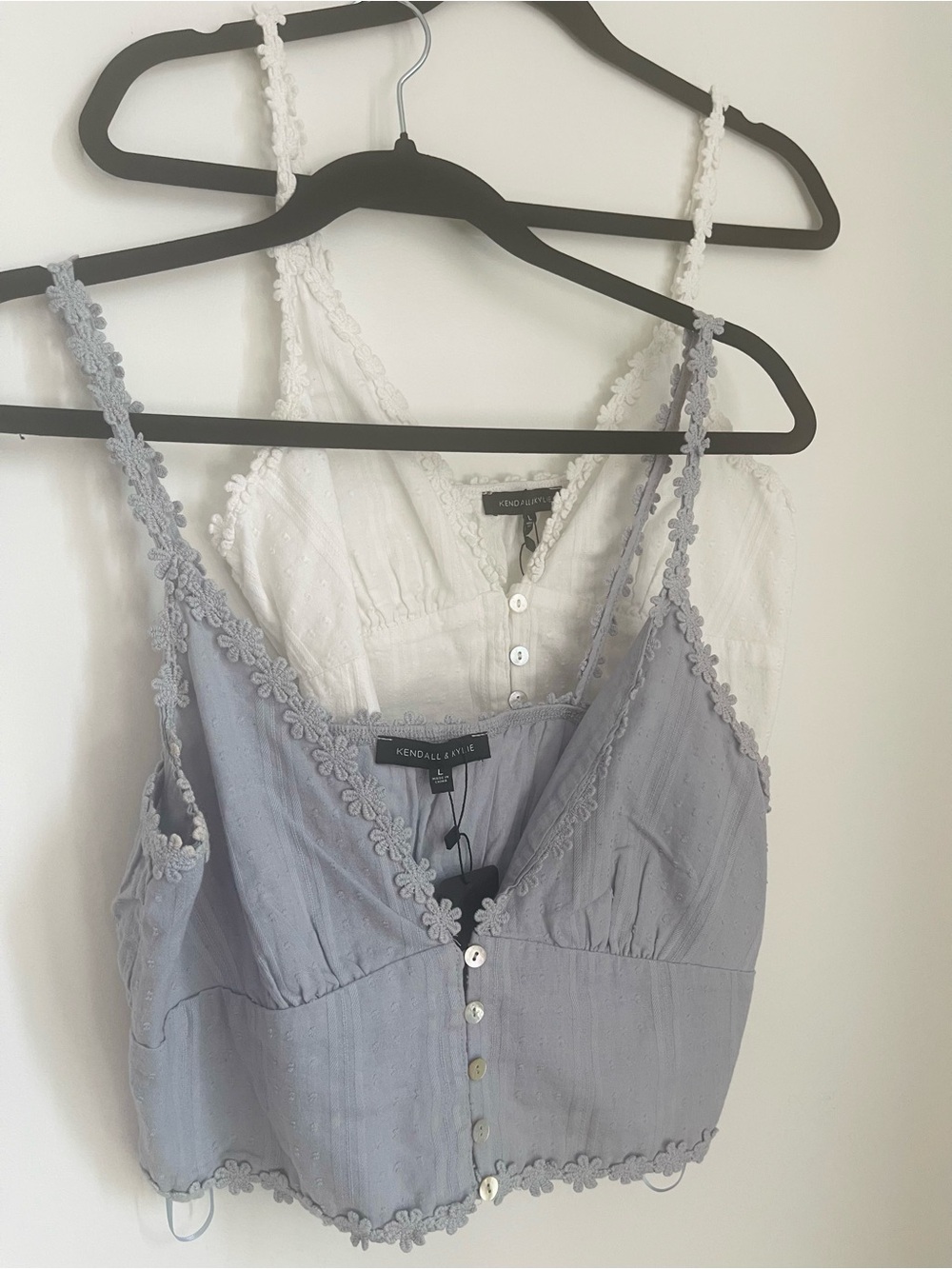 KENDALL & KYLIE 2 Pack Crop Cami